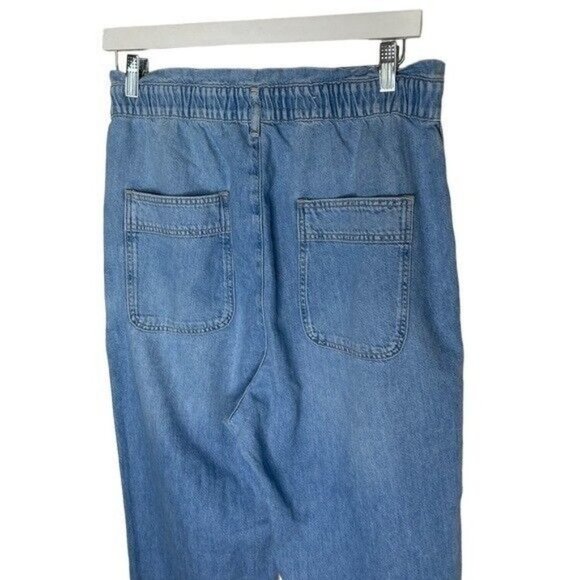 PILCRO Anthropologie Paperbag Waist Boyfriend Jeans, Size 31 NWT - Picture 7 of 11